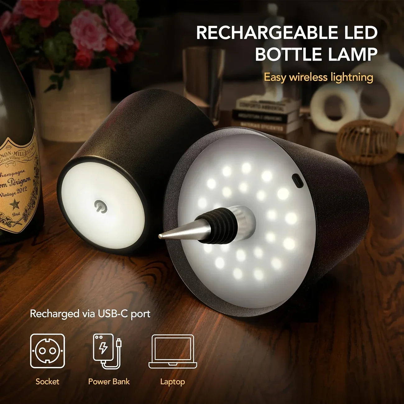 Magical Bottle Lamps