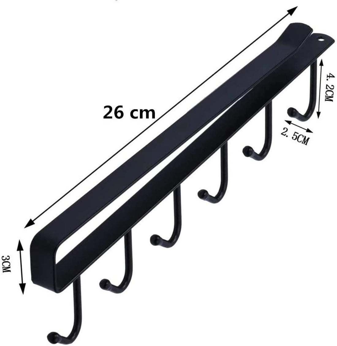 Under Cabinet Mug & Cup Holder Rack - Buy 1 Get 1 Free