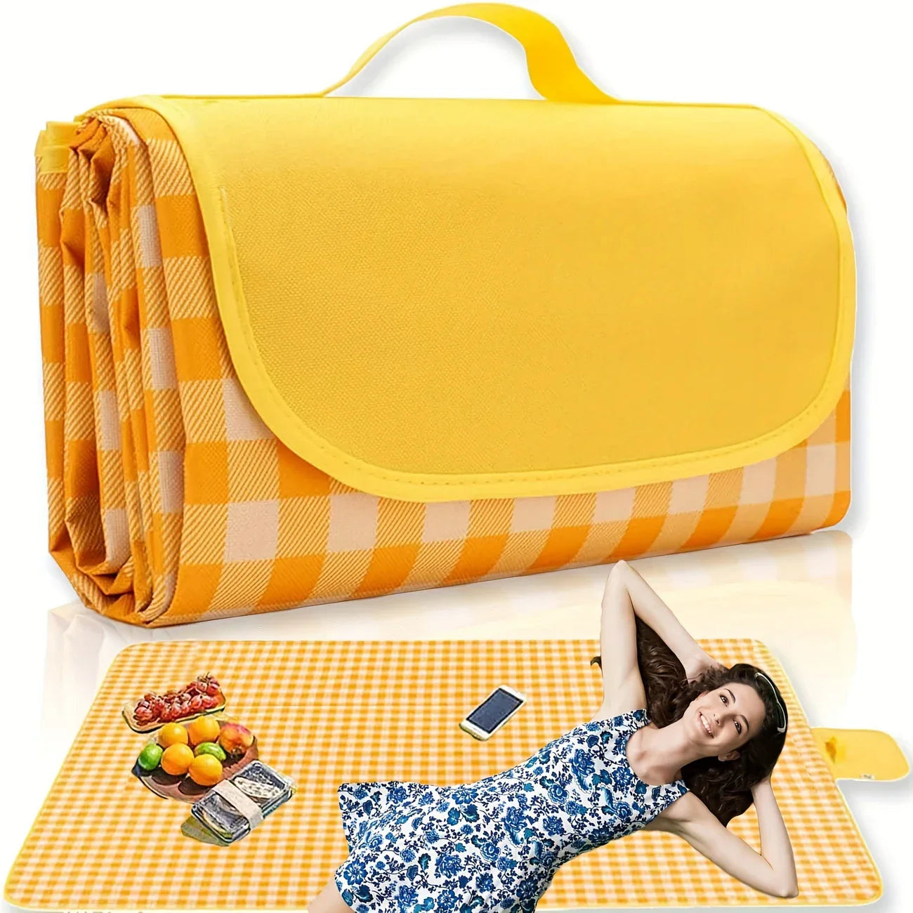 Foldable Eco-Comfort Beach Picnic Blanket